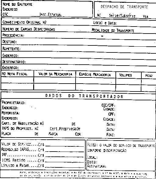 Relatorio transporte ferroviario